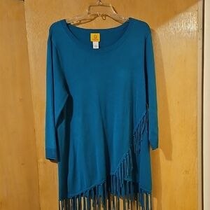 Ruby Rd. Emerald Knit Top